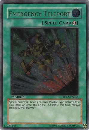 Emergency Teleport (UTR) (TDGS-EN053) - The Duelist Genesis 1st Edition