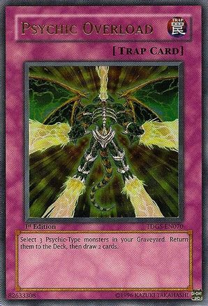 Psychic Overload (UTR) (TDGS-EN070) - The Duelist Genesis 1st Edition