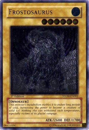 Frostosaurus (UTR) (STON-EN002) - Strike of Neos 1st Edition