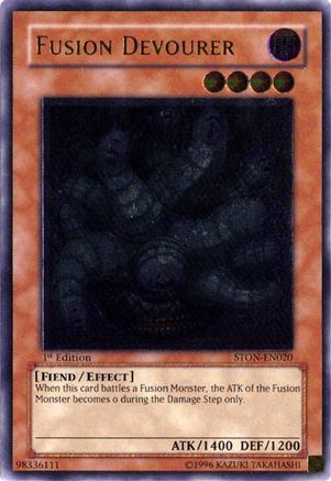 Fusion Devourer (UTR) (STON-EN020) - Strike of Neos 1st Edition