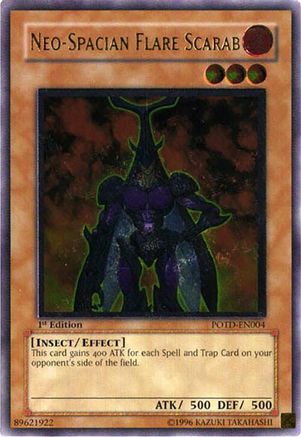 Neo-Spacian Flare Scarab (UTR) (POTD-EN004) - Power of the Duelist Unlimited