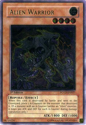 Alien Warrior (UTR) (POTD-EN027) - Power of the Duelist 1st Edition