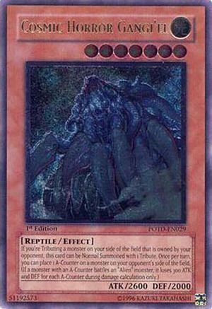 Cosmic Horror Gangi'el (UTR) (POTD-EN029) - Power of the Duelist Unlimited
