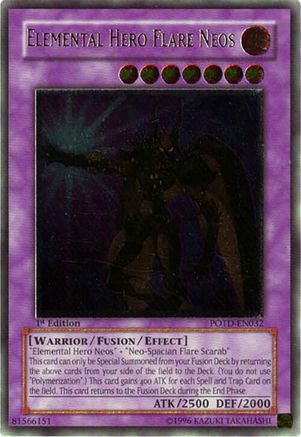 Elemental Hero Flare Neos (UTR) (POTD-EN032) - Power of the Duelist Unlimited