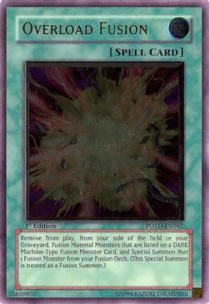 Overload Fusion (UTR) (POTD-EN042) - Power of the Duelist 1st Edition
