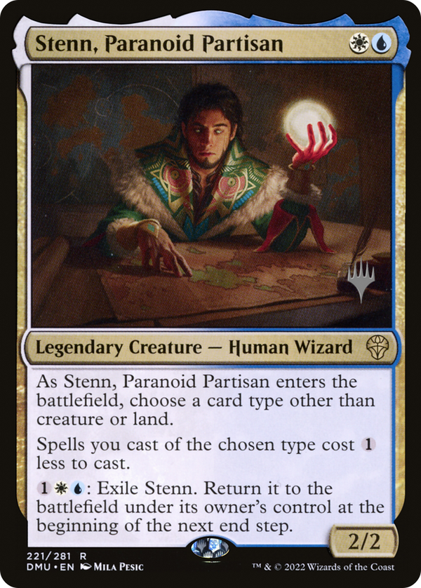 Stenn, Paranoid Partisan (PPDMU-221) - Dominaria United Promos Foil