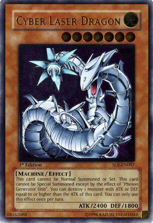 Cyber Laser Dragon (UTR) (SOI-EN007) - Shadow of Infinity Unlimited