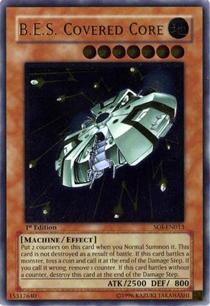 B.E.S. Covered Core (UTR) (SOI-EN013) - Shadow of Infinity Unlimited