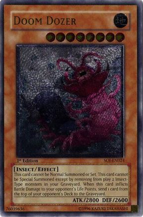 Doom Dozer (UTR) (SOI-EN024) - Shadow of Infinity 1st Edition