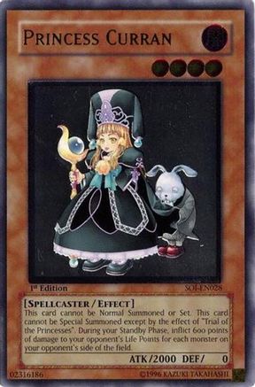 Princess Curran (UTR) (SOI-EN028) - Shadow of Infinity 1st Edition