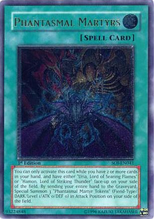 Phantasmal Martyrs (UTR) (SOI-EN041) - Shadow of Infinity Unlimited