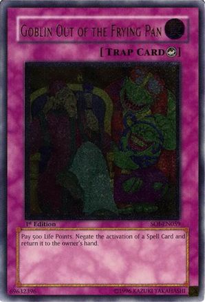 Goblin Out of the Frying Pan (UTR) (SOI-EN059) - Shadow of Infinity Unlimited