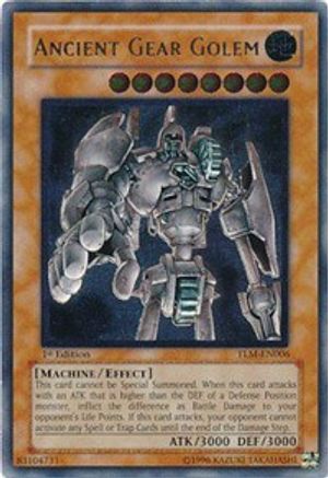 Ancient Gear Golem (UTR) (TLM-EN006) - The Lost Millennium 1st Edition