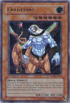 Criosphinx (UTR) (TLM-EN013) - The Lost Millennium Unlimited