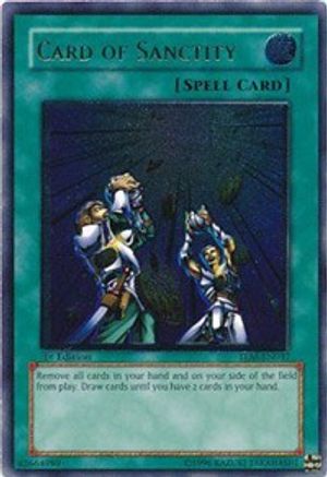 Card of Sanctity (UTR) (TLM-EN037) - The Lost Millennium Unlimited