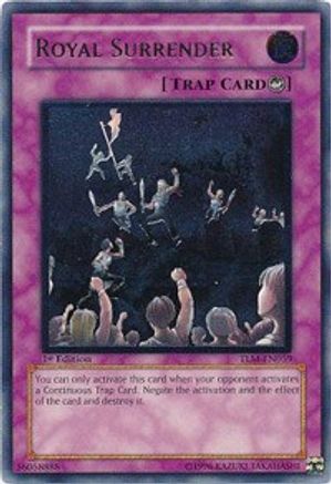 Royal Surrender (UTR) (TLM-EN059) - The Lost Millennium Unlimited