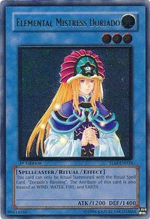 Elemental Mistress Doriado (UTR) (TLM-EN034) - The Lost Millennium Unlimited