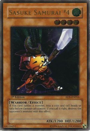 Sasuke Samurai #4 (UTR) (RDS-EN016) - Rise of Destiny 1st Edition