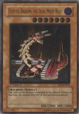 Fusilier Dragon, the Dual-Mode Beast (UTR) (RDS-EN031) - Rise of Destiny Unlimited