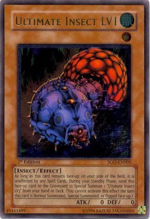 Ultimate Insect LV1 (UTR) (SOD-EN005) - Soul of the Duelist Unlimited