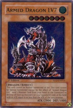 Armed Dragon LV7 (UTR) (SOD-EN015) - Soul of the Duelist 1st Edition