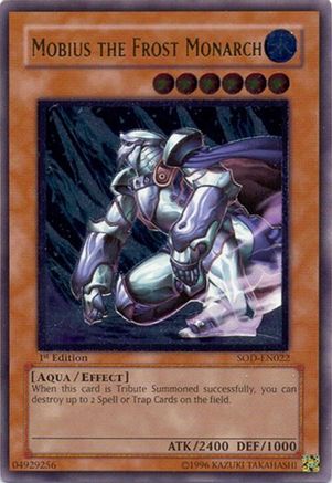 Mobius the Frost Monarch (UTR) (SOD-EN022) - Soul of the Duelist 1st Edition