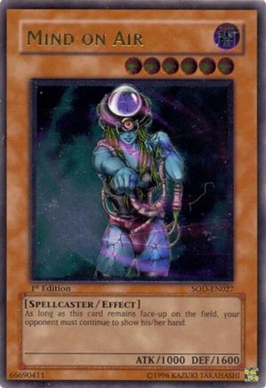 Mind on Air (UTR) (SOD-EN027) - Soul of the Duelist 1st Edition