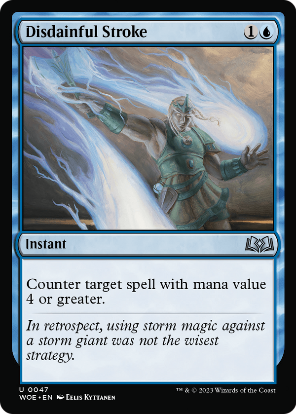 Disdainful Stroke (WOE-047) - Wilds of Eldraine