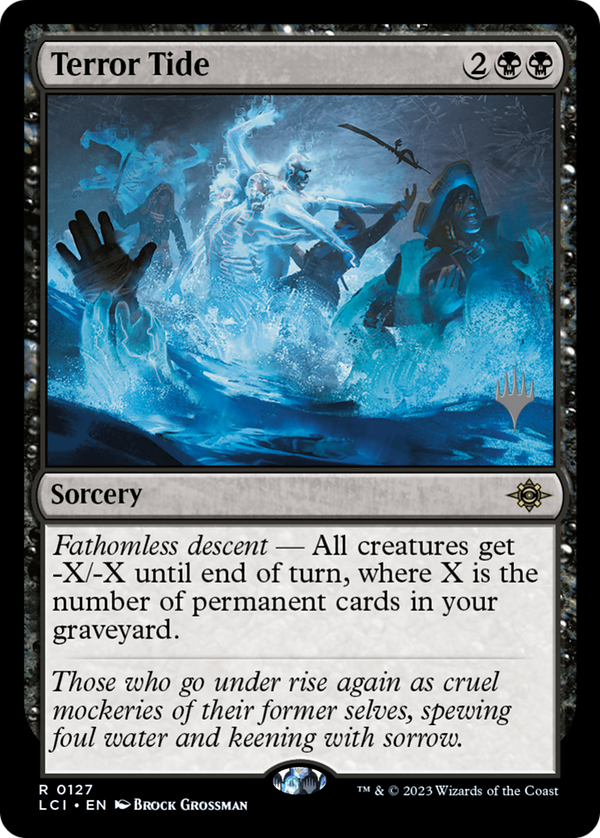 Terror Tide (PPLCI-127) - The Lost Caverns of Ixalan Promos Foil