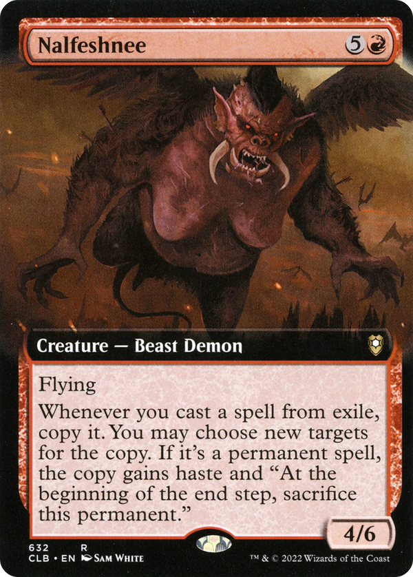 Nalfeshnee (Extended Art) (CLB-632) - Commander Legends: Battle for Baldur's Gate: (Extended Art)