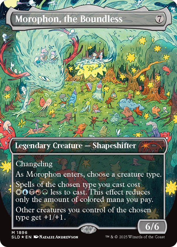 Morophon, the Boundless (SLD-1896) - Secret Lair Drop (Borderless) Foil