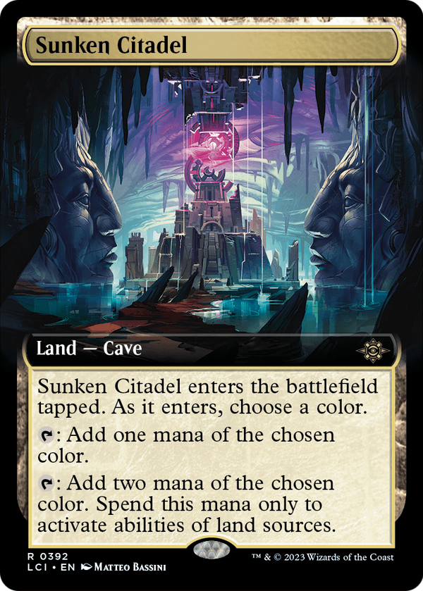 Sunken Citadel (Extended Art) (LCI-392) - The Lost Caverns of Ixalan: (Extended Art)
