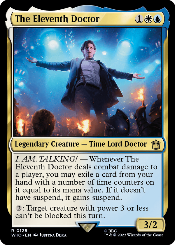 The Eleventh Doctor (WHO-125) - Doctor Who Foil