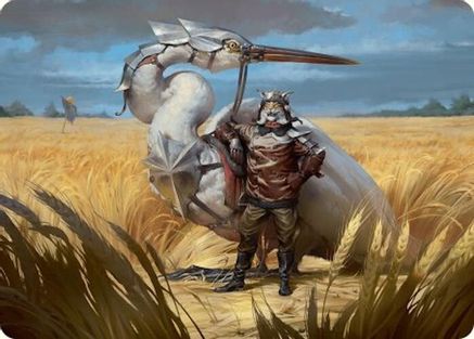 Skyknight Squire Art Card (4/54) (ASFDN-004) - Art Series: Foundations