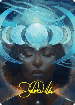Lunar Insight Art Card (31/54) (Gold-Stamped Signature) (ASFDN-031) - Art Series: Foundations