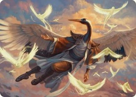 Kykar, Zephyr Awakener Art Card (16/54) (ASFDN-016) - Art Series: Foundations