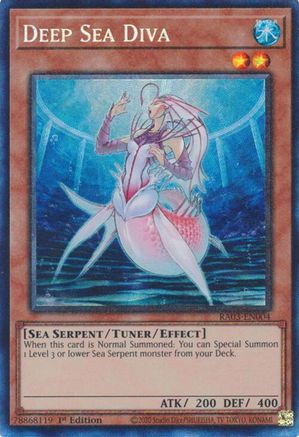 Deep Sea Diva (PCR) (RA03-EN004) - Quarter Century Bonanza 1st Edition