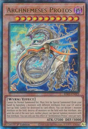 Archnemeses Protos (PUR) (RA03-EN023) - Quarter Century Bonanza 1st Edition
