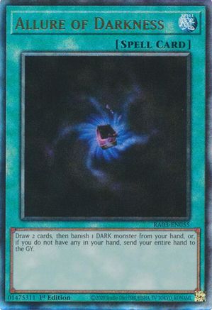 Allure of Darkness (PUR) (RA03-EN055) - Quarter Century Bonanza 1st Edition