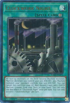 Clockwork Night (UR) (RA03-EN071) - Quarter Century Bonanza 1st Edition