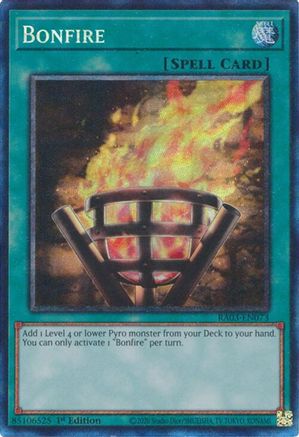 Bonfire (PCR) (RA03-EN073) - Quarter Century Bonanza 1st Edition