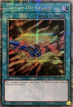 United We Stand (Quarter Century Secret Rare) (RA03-EN112) - Quarter Century Bonanza 1st Edition