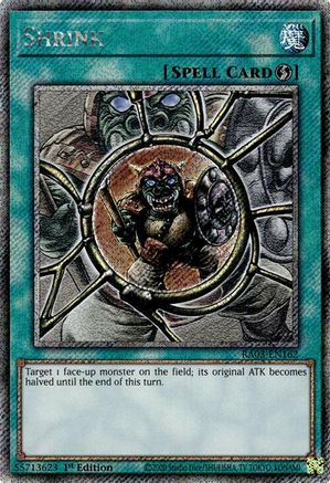 Shrink (Platinum Secret Rare) (RA03-EN162) - Quarter Century Bonanza 1st Edition