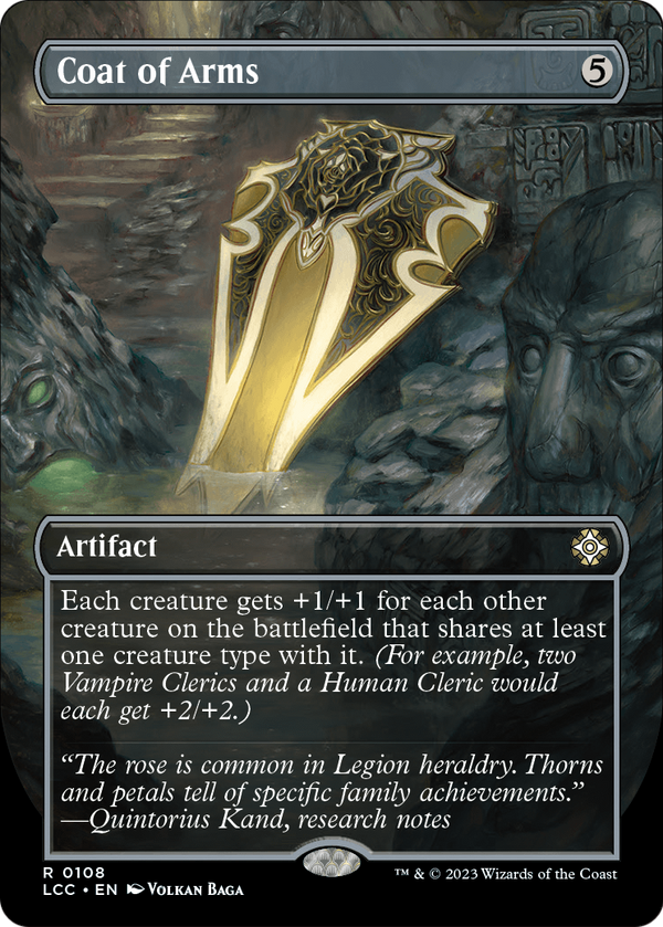 Coat of Arms (Borderless) (LCC-108) - The Lost Caverns of Ixalan Commander