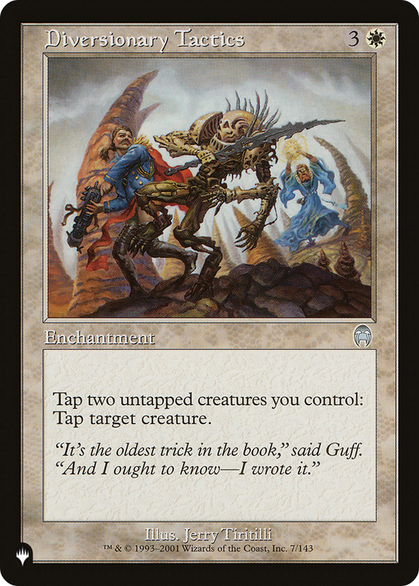 Diversionary Tactics (LIST-APC-7) - The List