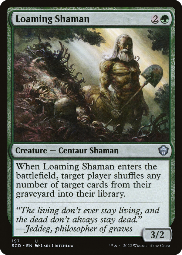 Loaming Shaman (SCD-197) - Starter Commander Decks
