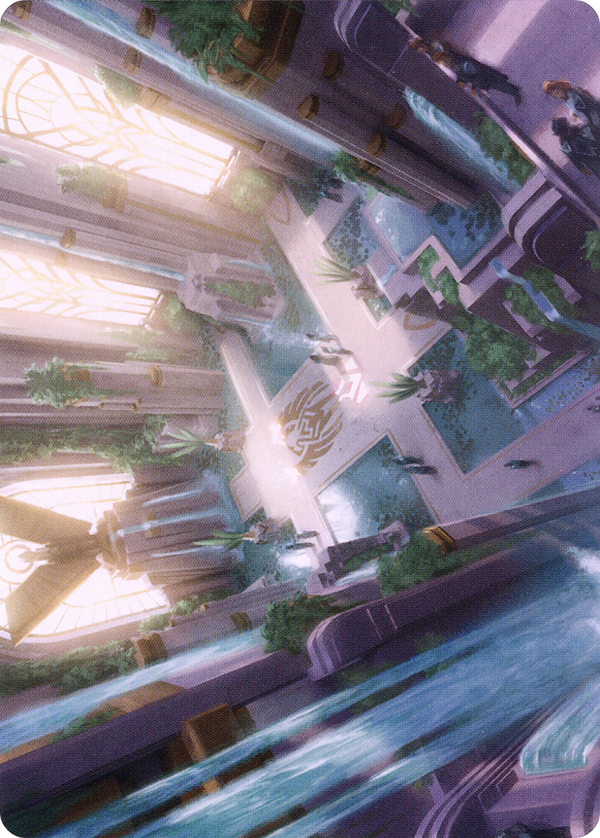 Spara's Headquarters // Spara's Headquarters (ASNC-036) - New Capenna Art Series (Borderless) Foil