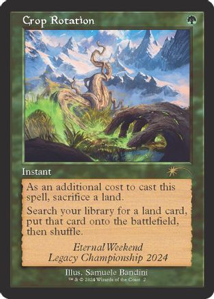 Crop Rotation (Retro Frame) (Eternal Weekend 2024 Promo) (UMP-002) - Unique and Miscellaneous Promos