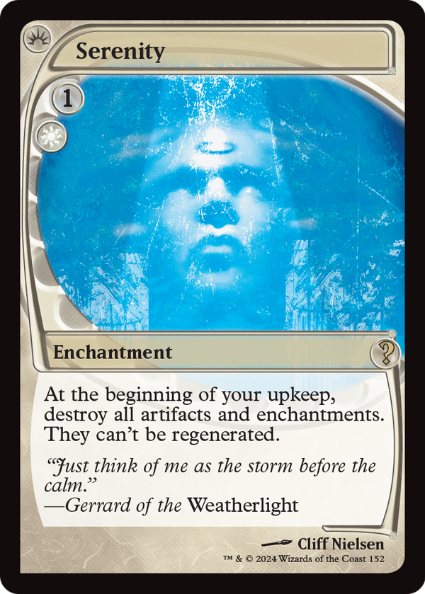 Serenity (Future Sight) (MB2-152) - Mystery Booster 2 Foil