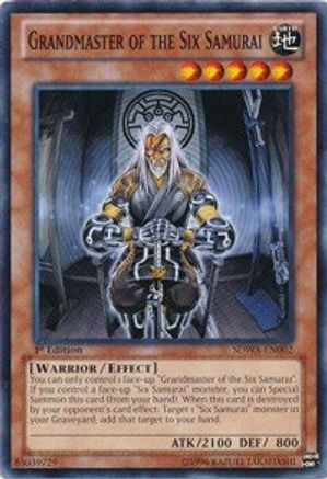 Grandmaster of the Six Samurai (SDWA-EN002) - Structure Deck: Samurai Warlords 1st Edition